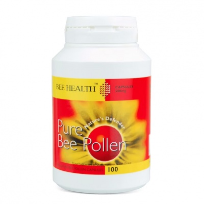 Bee Health Pure Bee Pollen 500mg 100 caps